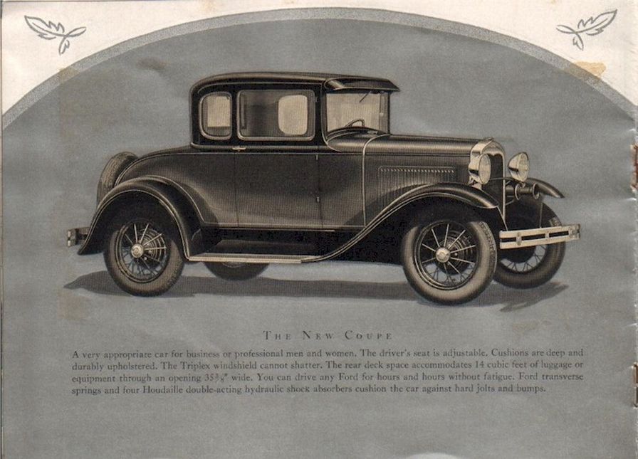 1930 Ford Beauty Brochure Page 3